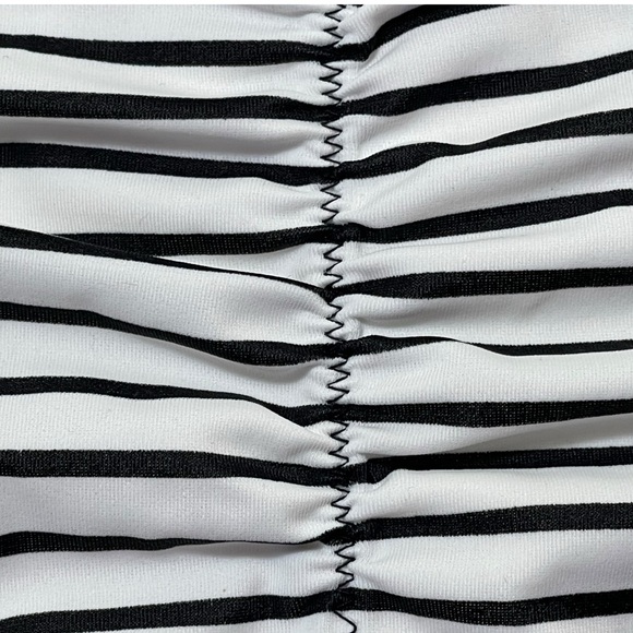 New NWT Victorias Secret Bottom Teeny Bikini String Tie Swim Small S Striped - Picture 16 of 16